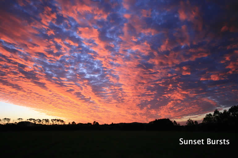 Sunset over Mt Nindery