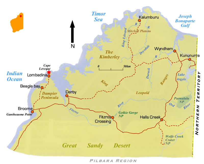 kimberley road maps