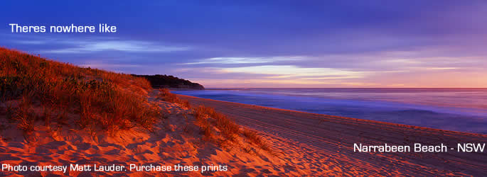 Visit beautiful Narrabeen Baech for your next holiday