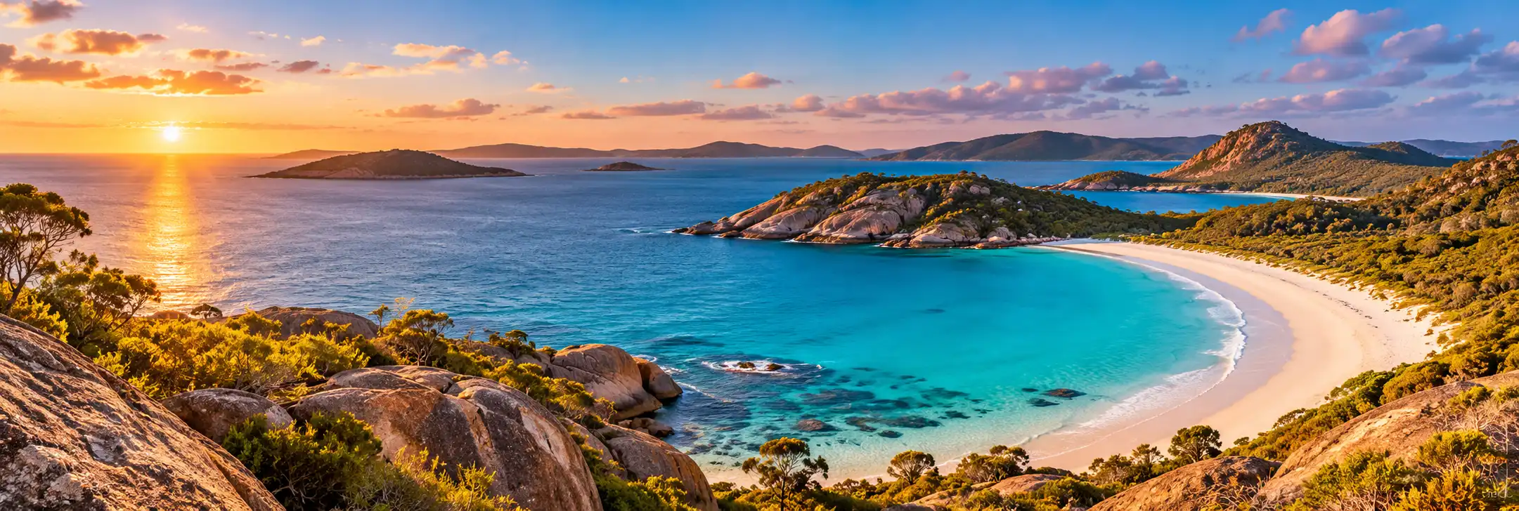Australian landscapes, coast and destinations