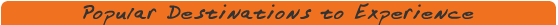 Featured Australian Holiday Destinations