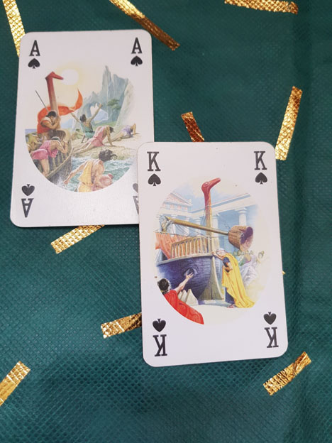 Ace and King blackjack cards 