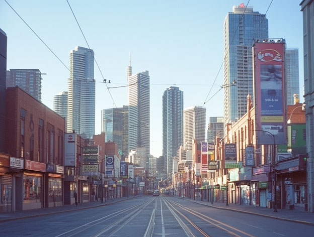 Travel Melbourne at night