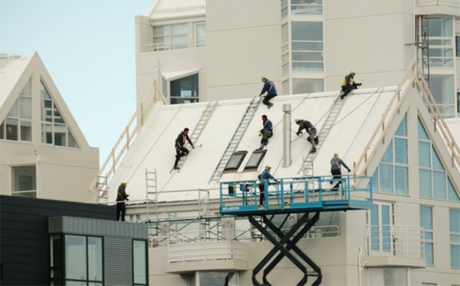 Men at work on your roof